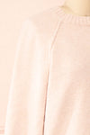 Maeve Pink Knit Sweater | Boutique 1861 side close-up