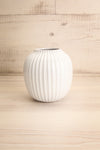Magellan Textured White Vase | La Petite Garçonne Chpt. 2