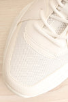 Magnan White Sporty Platform Sneakers | La Petite Garçonne 2