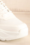 Magnan White Sporty Platform Sneakers | La Petite Garçonne 4