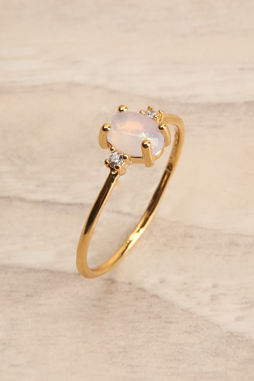 Magnus Doré Golden Ring with White Gems | La Petite Garçonne Chpt. 2 4