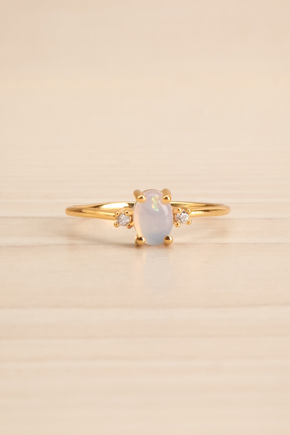 Magnus Doré Golden Ring with White Gems | La Petite Garçonne Chpt. 2 2