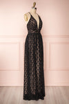 Mairead Black Maxi Dress | Robe longue | Boutique 1861 side view