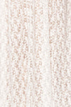 Mairead White Maxi Dress | Robe longue | Boutique 1861 fabric details