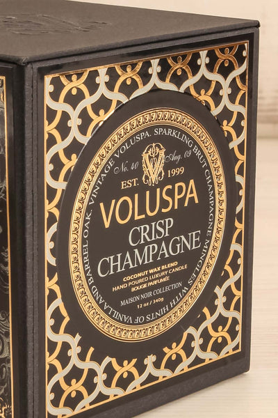 Maison Candle Crisp Champagne | Voluspa | La petite garçonne box close-up