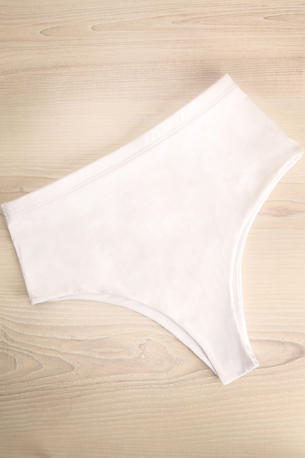 Malause White High-Waist Tanga Panties | La Petite Garçonne Chpt. 2