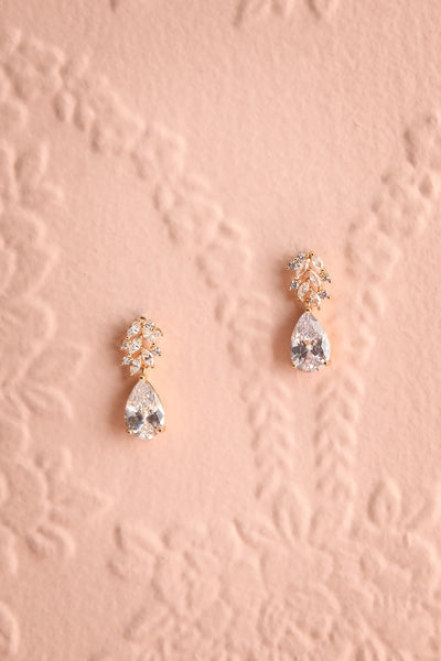Malika Crystal Pendant Earrings | Boutique 1861