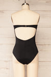 Mallow One-Piece Black Swimsuit | La petite garçonne - back view