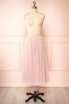 Manitou Pink A-line Midi Tulle Skirt | Boutique 1861 front view