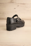 Manresa Faux-Leather Mary-Jane Platform Shoes | La petite garçonne back view