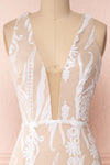 Margaux Mermaid Sequin Dress | Robe | Boudoir 1861 front close-up