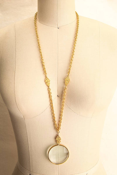 Marie-Catherine Bignole ~ Vintage Gold Pendant Necklace | Boudoir 1861