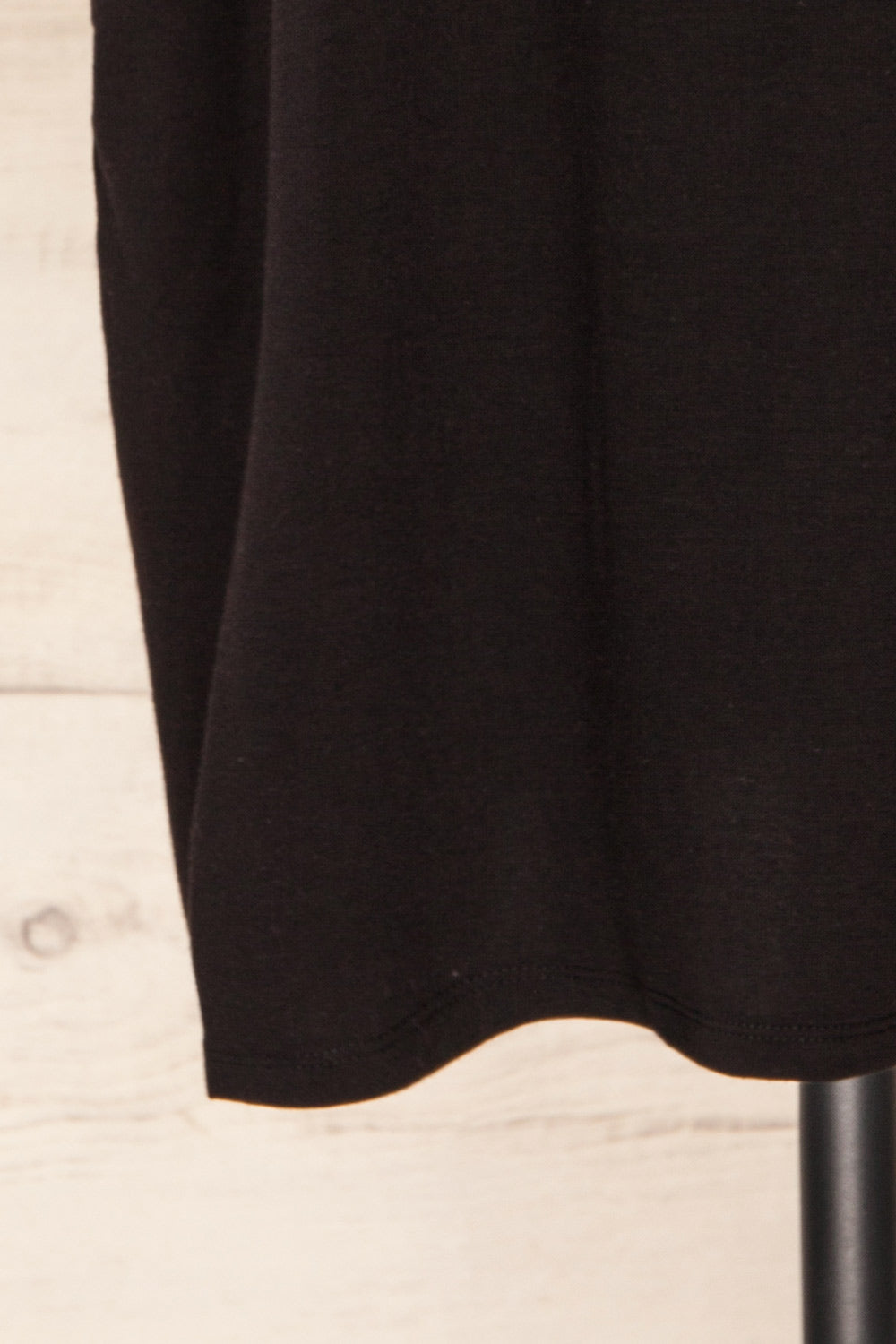 Marthine Black Oversized Tunic Top w/ Pockets | La petite garçonne bottom 