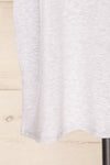Marthine Grey Oversized Tunic Top w/ Pockets | La petite garçonne bottom