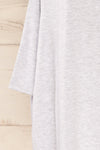 Marthine Grey Oversized Tunic Top w/ Pockets | La petite garçonne sleeve