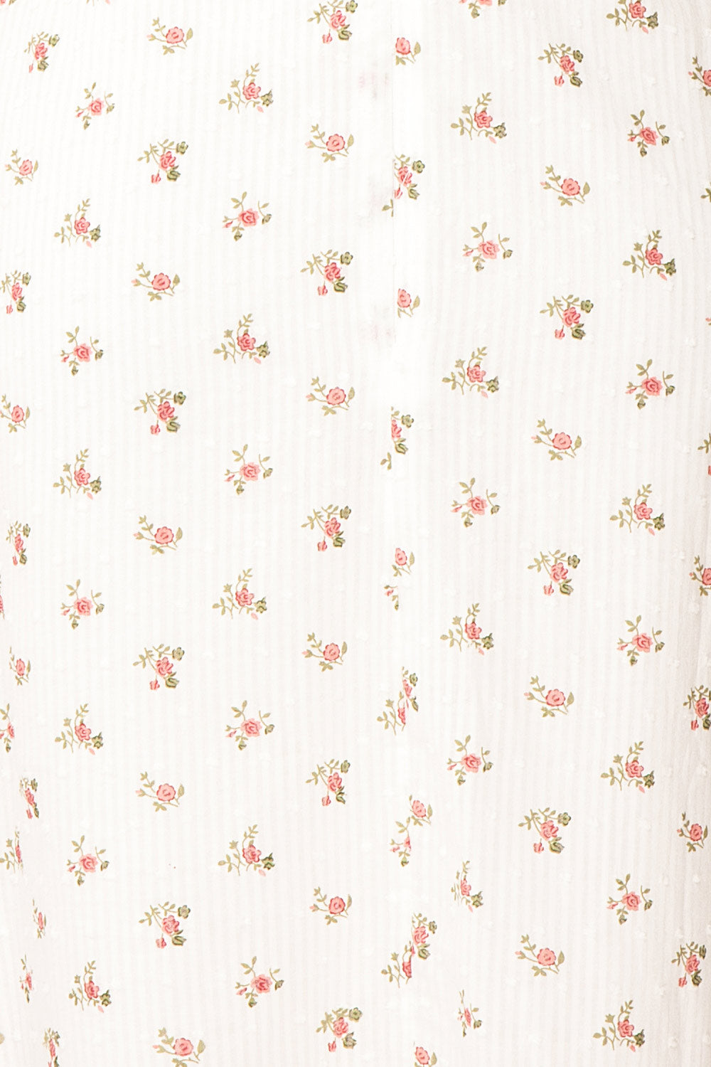 Marva White Floral V-Neck Short Sleeve Dress | Boutique 1861 fabric 