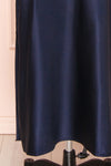 Mary-Pier Navy Cowl Neck Midi Dress | Boutique 1861 bottom