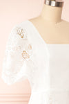 Mathylde Short Openwork Lace Dress | Boutique 1861 - Mathylde Robe side view