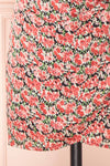 Maurine Short Floral Wrap Dress | Boutique 1861 bottom