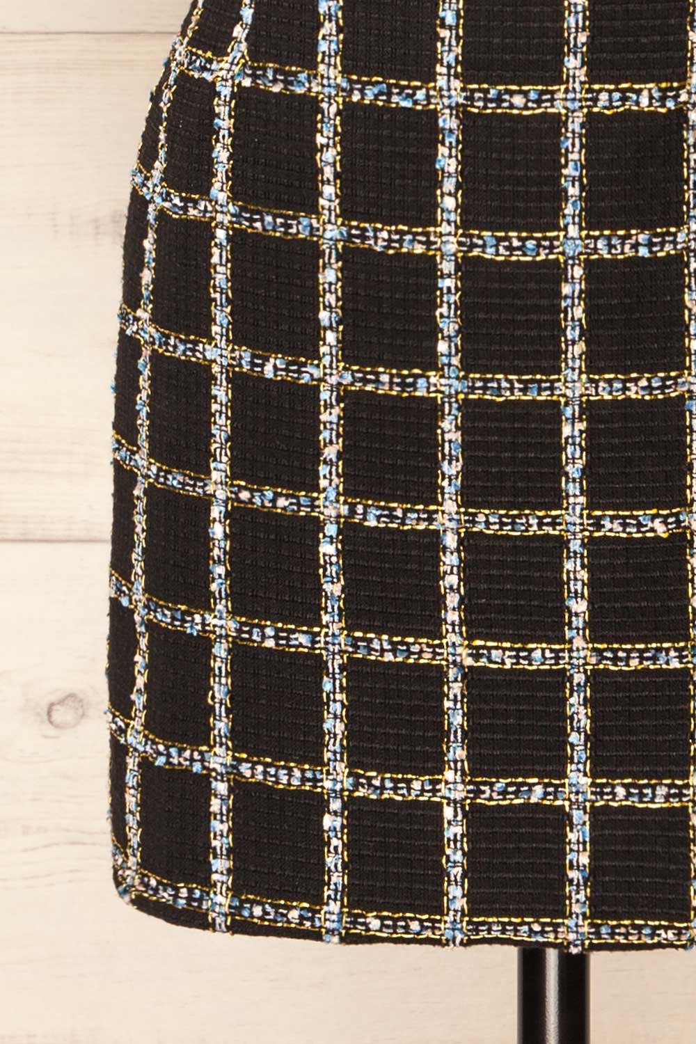 Maximoff Short Fitted Textured Dress | La petite garçonne bottom 