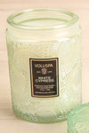 Medium Jar Candle French Cade | Voluspa | La petite garçonne open close-up