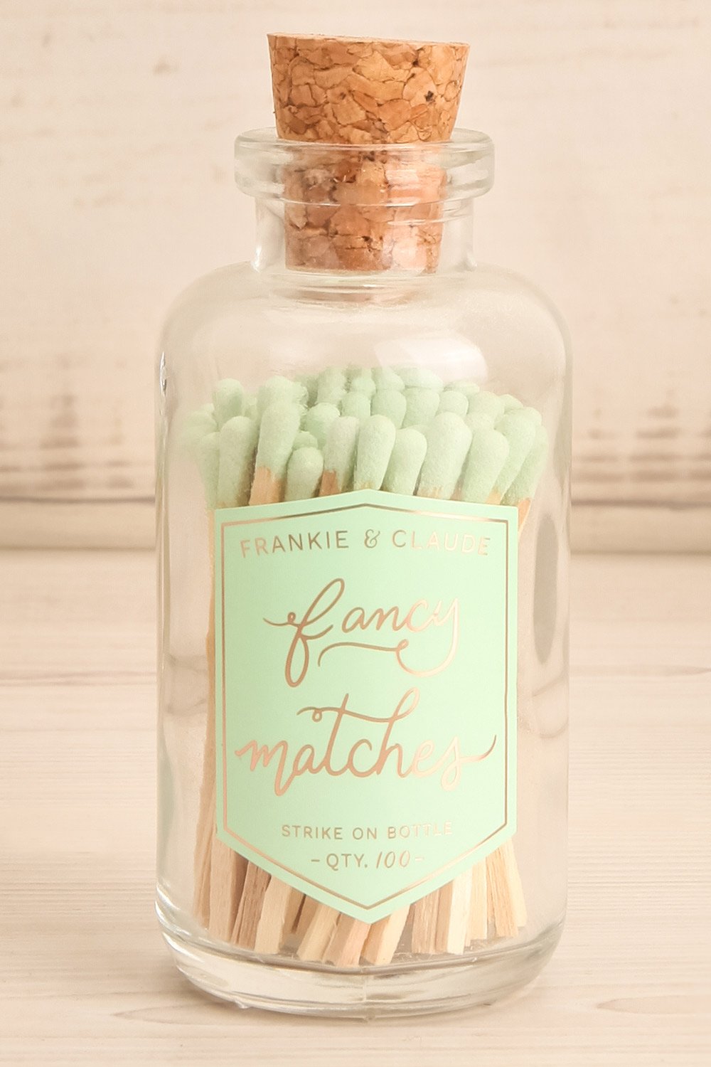 Medium Fancy Matches Mint | La Petite Garçonne Chpt. 2 close-up
