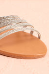 Mégisserie Beige & Silver Crystal Sandals | Boutique 1861 4