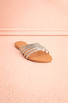 Mégisserie Beige & Silver Crystal Sandals | Boutique 1861 3