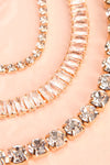 Mekketo Gold Crystal Choker Set | Boutique 1861 flat close-up