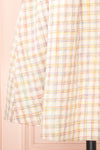Melizenn Short Plaid A-Line Dress | Boutique 1861 bottom