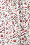 Menodis Short A-Line Floral Dress | Boutique 1861 fabric