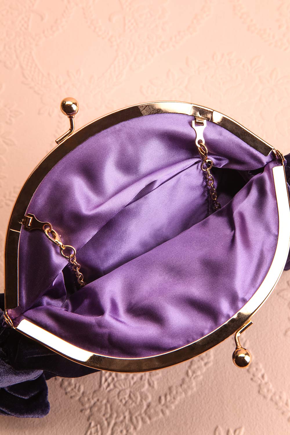 Purple clutch hotsell