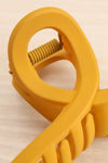 Merytaz Mustard Hair Claw Clip | La petite garçonne close-up