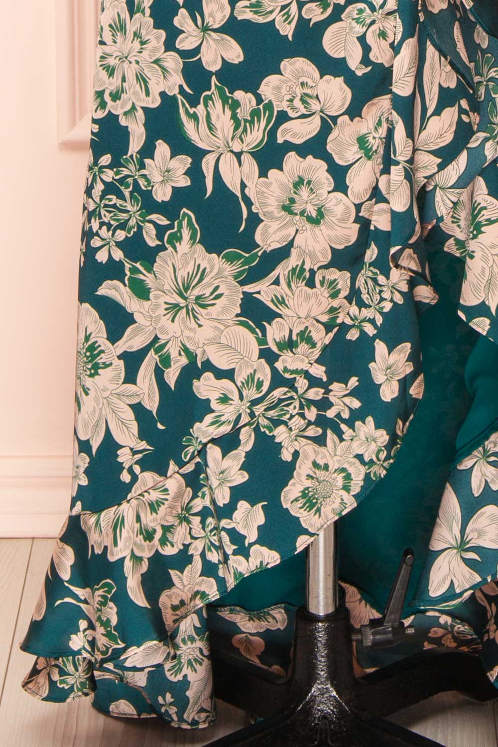 Michelle Mermaid Floral Maxi Dress w/ Slit | Boutique 1861 bottom 