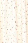Milka Long Sleeve Floral Midi Dress | Boutique 1861 fabric