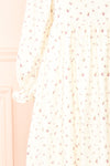 Milka Long Sleeve Floral Midi Dress | Boutique 1861 sleeve