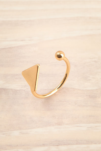 Millo | Set of 10 Stackable Minimalist Rings triangle