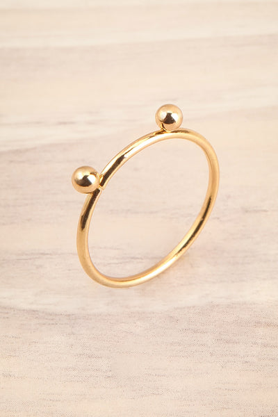 Millo | Set of 10 Stackable Minimalist Rings stack close-up