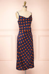 Mimoza Cowl Neck Midi Slip Dress | Boutique 1861 side view