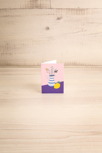 Mini Carte Bouquet et Citron Mini Card | La Petite Garçonne Chpt. 2 1