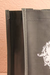 Mini-Sac Gris 1861 - Pink and grey mini reusable bag
