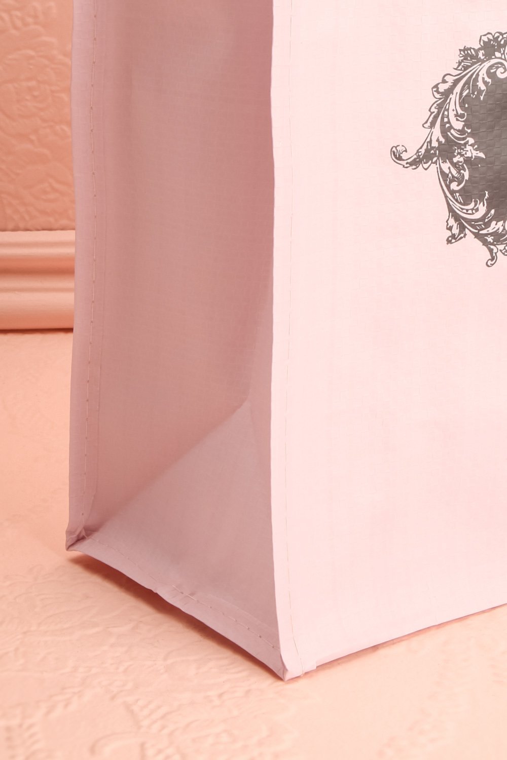 Mini-Sac Rose 1861 Pink Reusable Bag with Logo | Boutique 1861 4