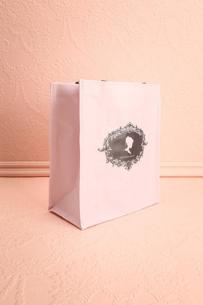 Mini-Sac Rose 1861 Pink Reusable Bag with Logo | Boutique 1861 3