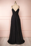Minjee Black Maxi Dress | Robe Longue | Boutique 1861 back view