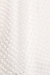 Minjee Ivory Maxi Dress | Robe Longue | Boudoir 1861 fabric detail