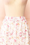 Miranjo Floral Openwork Midi Skirt | Boutique 1861 front close-up