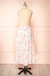 Miranjo Floral Openwork Midi Skirt | Boutique 1861 back view