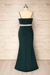 Mirissa Emerald Top and Skirt Prom Set | Boutique 1861 side plus size