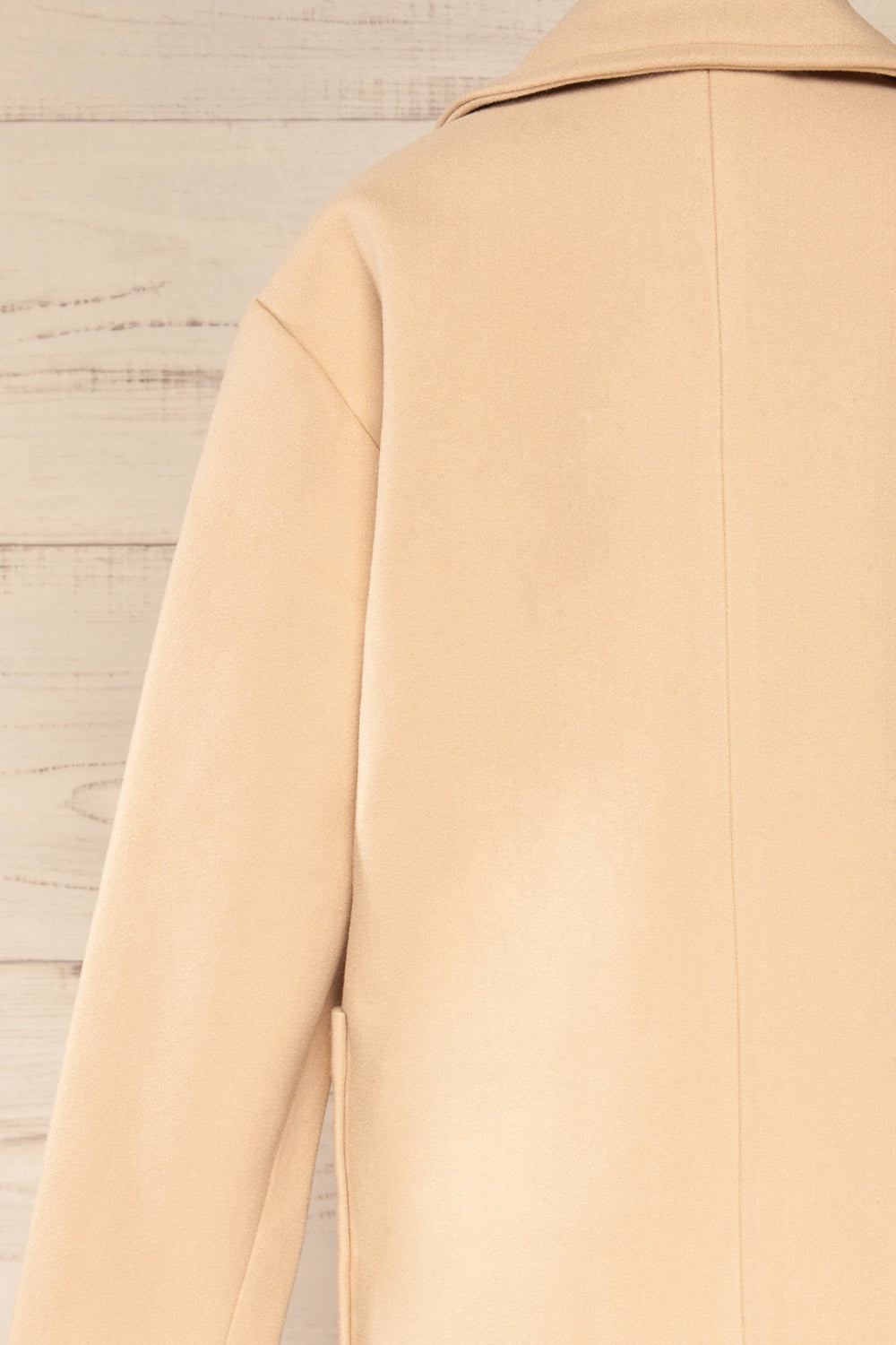 Mitcham Double-Breasted Trench Coat | La petite garçonne back close-up