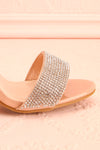 Momoka Crystal Studded Heels | Talons | Boutique 1861 side front close-up